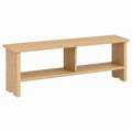 Wooden TV Stand MDF with Natural Veneer 120cm